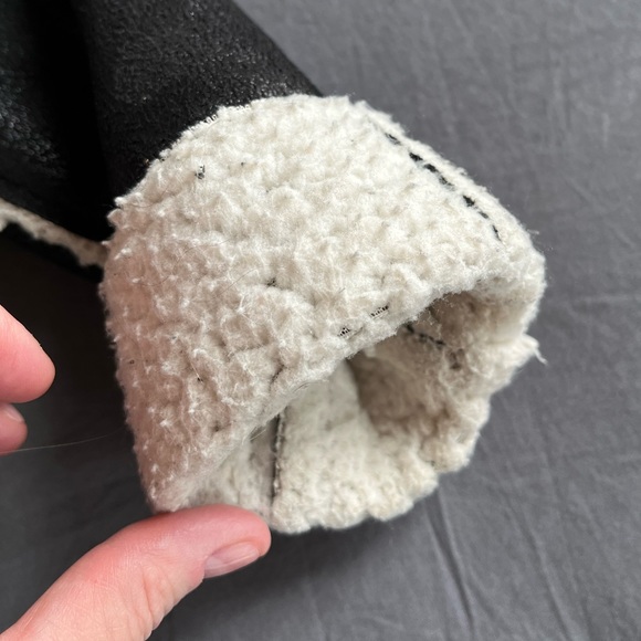 Girls sherpa motorcycle jacket by Splendid size 12 - Picture 12 of 12